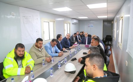 محافظ كفرالشيخ يتفقد أعمال إنشاء مصنع تدوير المخلفات الصلبة بدسوق بطاقة 600 طن يومياً