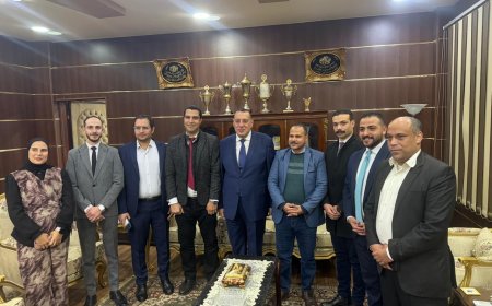 وفد من القوى الشبابية بمحافظة كفر الشيخ يقدم التهنئة للقيادات الشرطية فى عيد الشرطة الـ 74