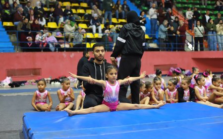 صوفيا سعيد تحصد ذهبية بطولة الجمهورية للجمباز آنسات تحت 6 سنوات