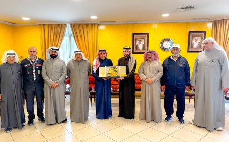 السيد سالم الحرمي: "قطر والكويت.. عينان في رأس" في الميدان الكشفي