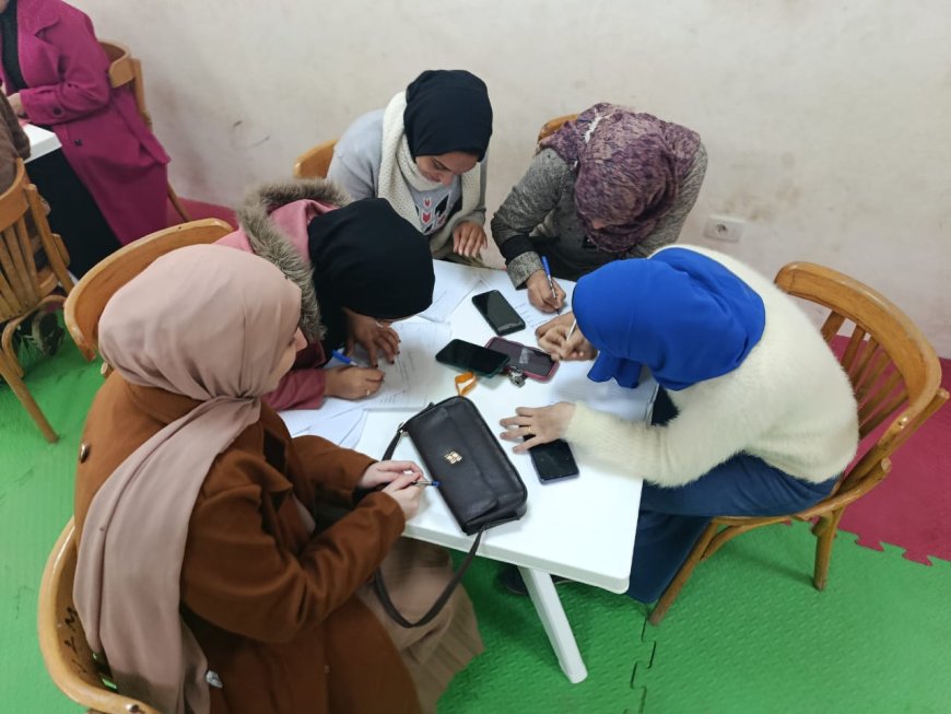 ختام تدريب نادى البحث عن وظيفة بمركز شباب معدية مهدى بمطوبس 