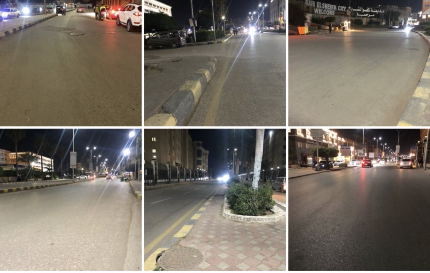  متابعة أعمال النظافة خلال الفترة الليلية ورفع كفاءة الشوارع بحي شرق كفر الشيخ