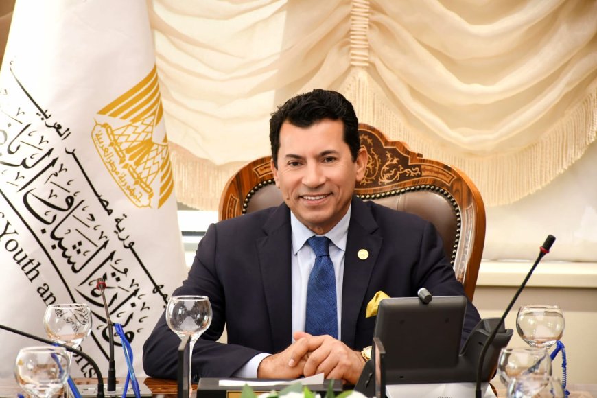 وزير الشباب والرياضة يكلف إدارة المنشأت بسرعه إنتهاء وافتتاح مركز شباب الشرابية 
