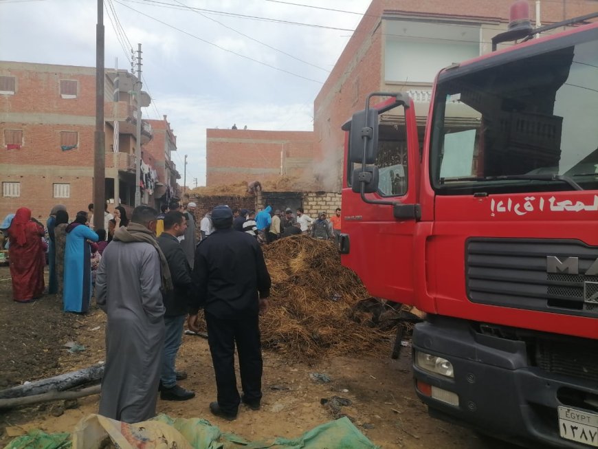 حريق بمنزل بمدينة مسير بكفر الشيخ دون إصابات في الأرواح