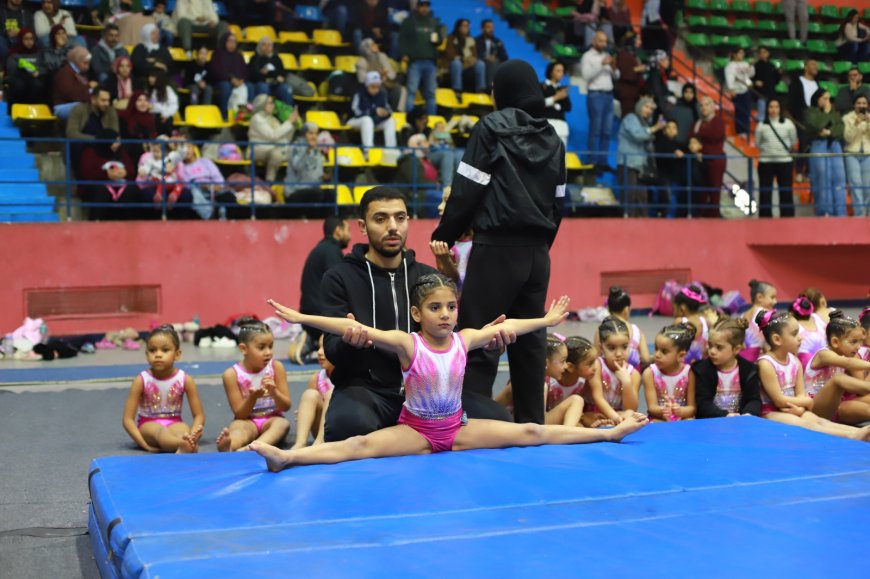 صوفيا سعيد تحصد ذهبية بطولة الجمهورية للجمباز آنسات تحت 6 سنوات