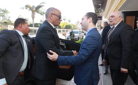 محافظ كفرالشيخ الجديد يصل الديوان العام ويباشر مهام منصبه