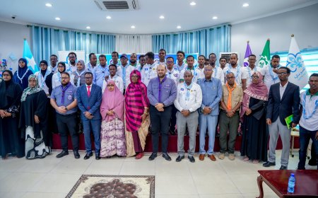 جمعية الكشافة الصومالية تستضيف وفدا رسميا من الاقليم الكشفى العربى