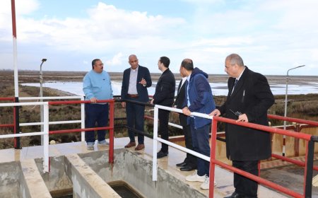 محافظ كفرالشيخ يتابع انتظام العمل بمحطة مياه الشمالية بمطوبس ويؤكد الالتزام بأعلى معايير الجودة