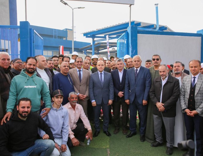 محافظ كفرالشيخ يفتتح محطة مياه شرب متبول بنظام الترشيح الفائق بطاقة 100 لتر/ث لخدمة 58 ألف نسمة