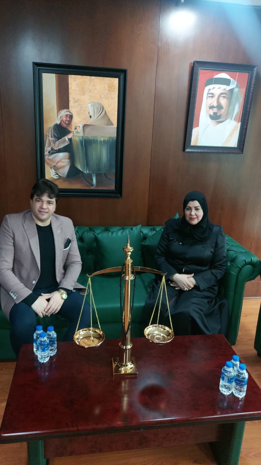 شراكة استراتيجية قانونية بين المستشار  ليمونه و مجموعة الشيخة سامية سعيد و الشيخ عبدالله النعيمي