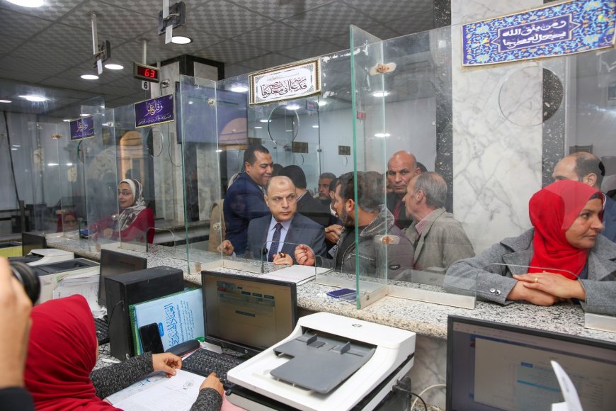  محافظ كفرالشيخ يتابع انتظام العمل بالمركز التكنولوجي بفوه 