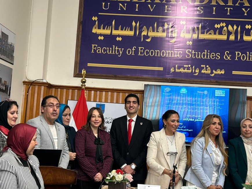 جامعة الإسكندرية والجبهه الدبلوماسية المصرية تطلقان  رسالة وعي جديدة للشباب