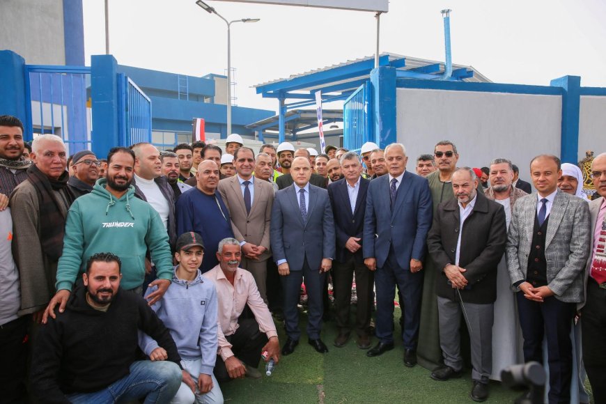 محافظ كفرالشيخ يفتتح محطة مياه شرب متبول بنظام الترشيح الفائق بطاقة 100 لتر/ث لخدمة 58 ألف نسمة
