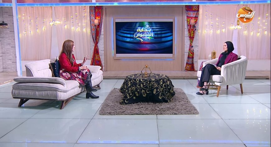 الاعلاميه حبيبة منيع تستضيف شيرين الوكيل في الحلقة الثانية من برنامج "بداية المشوار"