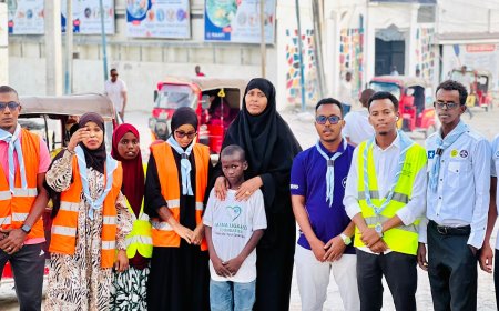 مبادرة إنسانية لجمعية الكشافة الصومالية في رمضان