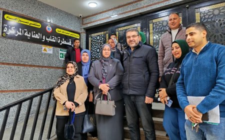 غادة النحاس تدعم منظومة الصحة بدسوق وفوه