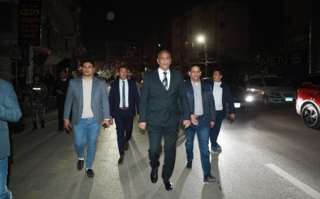 محافظ كفرالشيخ يقود حملة ميدانية لتطبيق قرار غلق المحال ويُشدد على الانضباط وترشيد الكهرباء