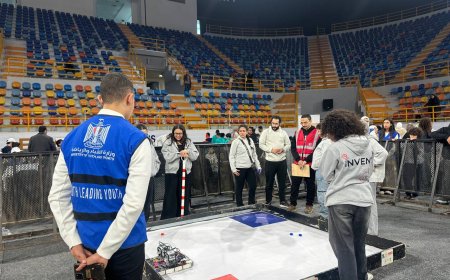 اتحاد  (YLY) شارك في انطلاق تحدي الروبوتات بالعاصمة الإدارية الجديدة