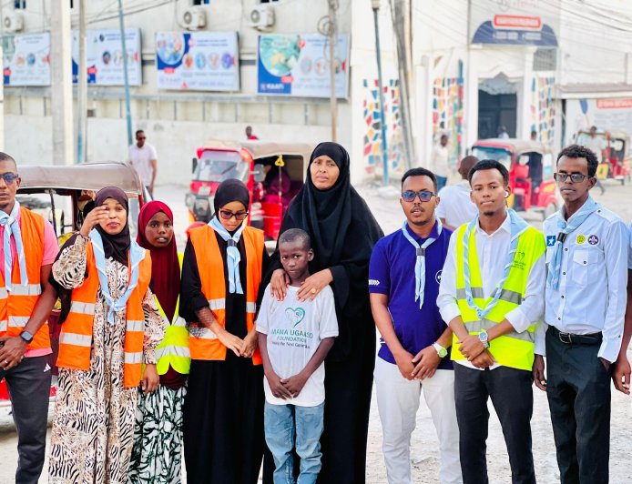 مبادرة إنسانية لجمعية الكشافة الصومالية في رمضان