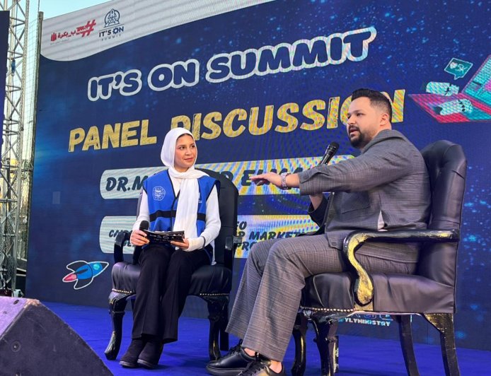 تفاعل مميز في «It’s On Summit» بحوار بين رودينه عاطف والدكتور  محمد المصري