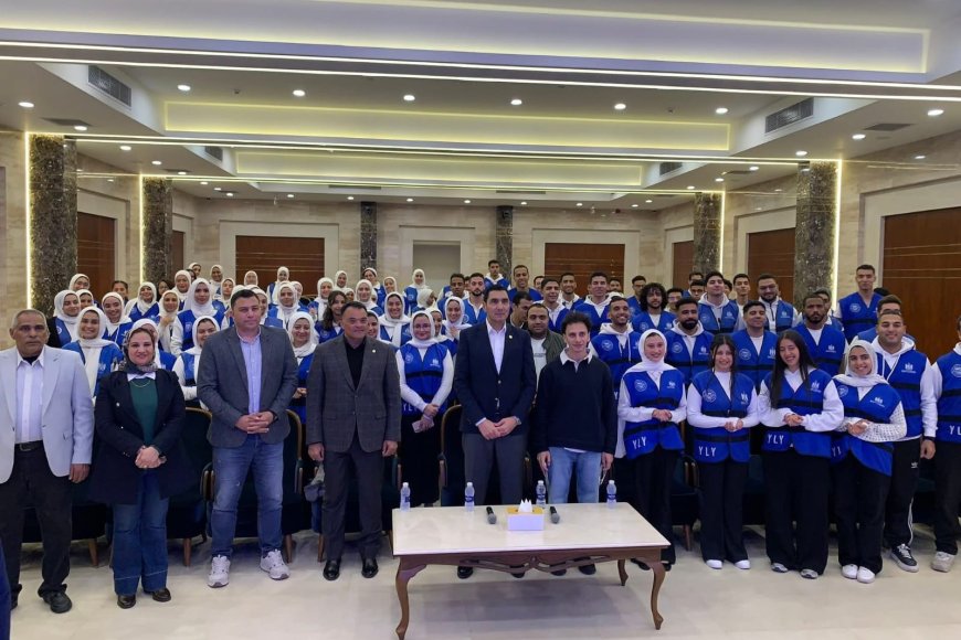 زيارة تفقدية لمعسكر القرش بالإسماعيلية بحضور وزير الشباب والرياضة وأعضاء YLY