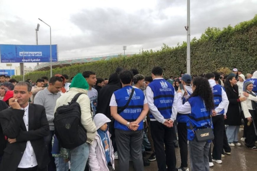 اتحاد YLY يشارك في تنظيم مباراة بيراميدز والجيش الملكي باستاد الدفاع الجوي