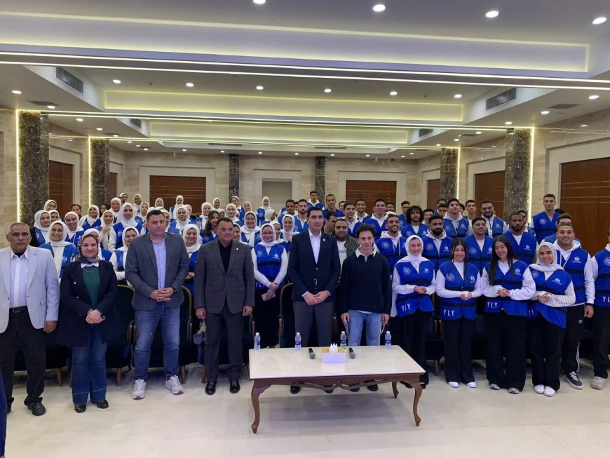 زيارة تفقدية لمعسكر القرش بالإسماعيلية بحضور وزير الشباب والرياضة وأعضاء YLY