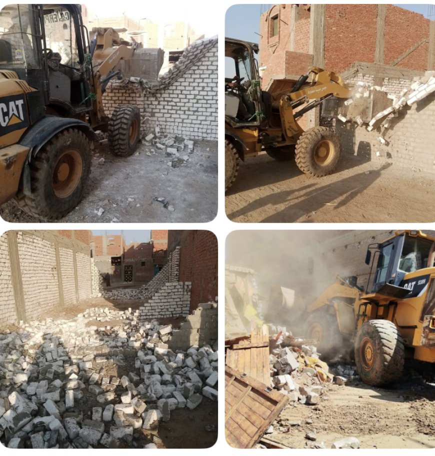 محافظ أسيوط: إزالة 28 حالة تعدي على أراضي زراعية وأملاك دولة خلال حملات المرحلة الثالثة من الموجة الـ28 للازالات