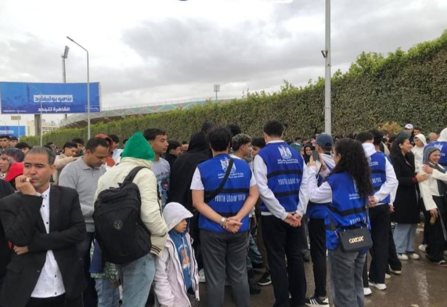 اتحاد YLY يشارك في تنظيم مباراة بيراميدز والجيش الملكي باستاد الدفاع الجوي