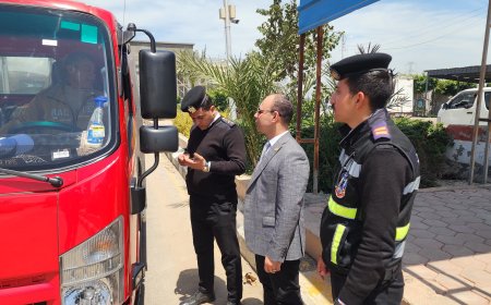 حملات مرورية مكبرة للكشف عن تعاطي المواد المخدرة بطرق كفر الشيخ