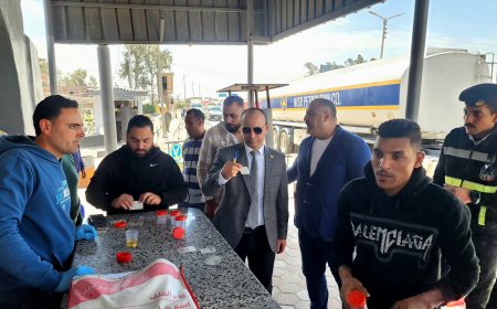 حملات مرورية مكبرة للكشف عن تعاطي المواد المخدرة بطرق كفر الشيخ