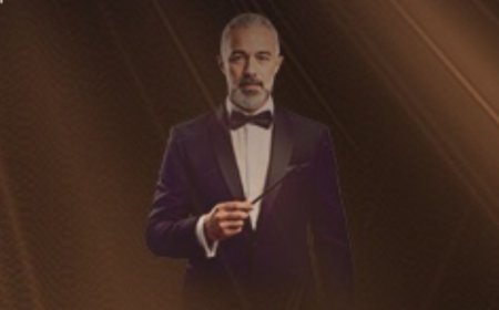 المايسترو مصطفى حلمى يقود حفل الفرقه القوميه العربيه حفلات الربيع يوم الاحد 19 ابريل 