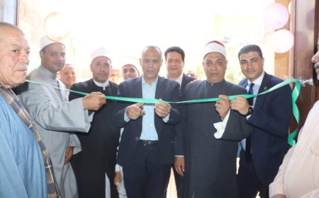 افتتاح مسجد "التقوى" ببني غنيم في احتفالية دينية كبرى ببني سويف