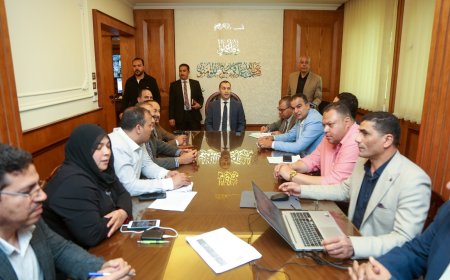 وكيل وزارة الشباب والرياضة بكفر الشيخ يجتمع برؤساء كيانات "شباب بحري" و"المصريون الشباب" 