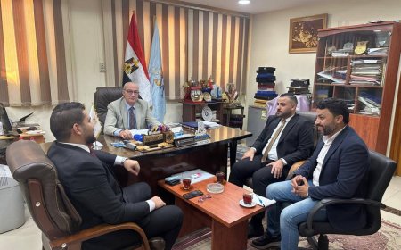 وكيل وزارة الشباب والرياضة بكفر الشيخ يجتمع برؤساء كيانات "شباب بحري" و"المصريون الشباب" 