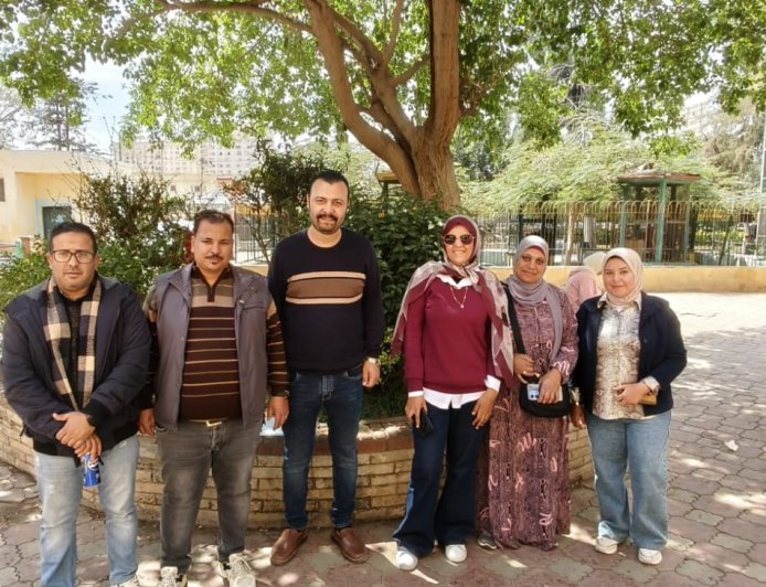 جهاز شئون البيئة بطنطا يصادرة بجعة بأحد محال بيع الأسماك بطنطا وإيداعها بحديقة الحيوان بمحافظة كفر الشيخ 