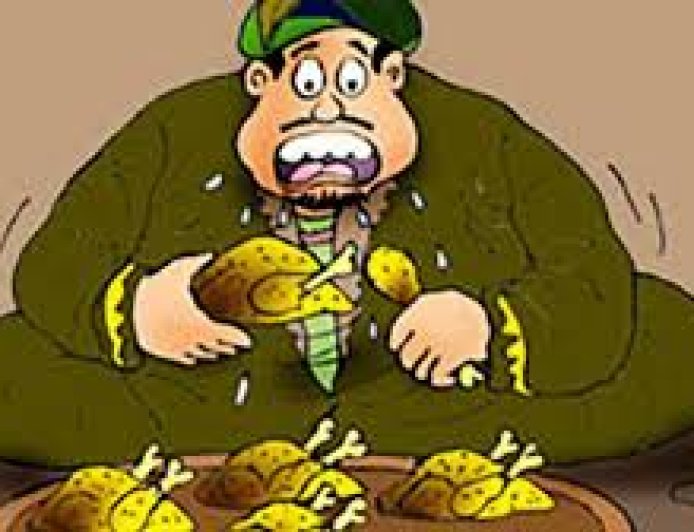 متطفل علي مائدة الكرم