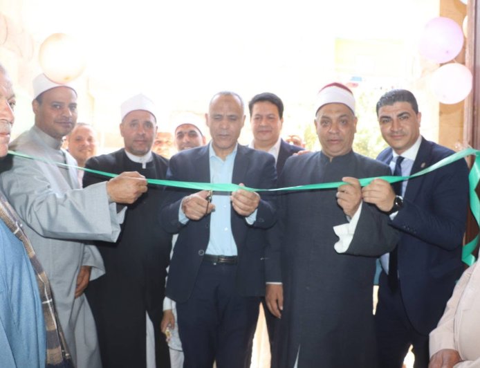 افتتاح مسجد "التقوى" ببني غنيم في احتفالية دينية كبرى ببني سويف