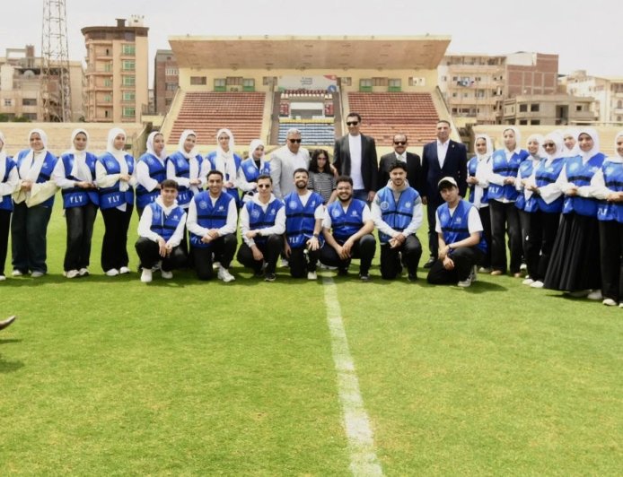 وزير الشباب والرياضة يتفقد مشروعات المنصورة بمشاركة تنظيمية من اتحاد YLY الدقهلية