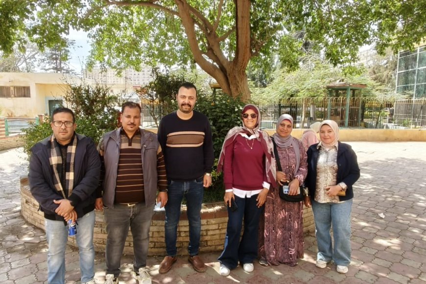 جهاز شئون البيئة بطنطا يصادرة بجعة بأحد محال بيع الأسماك بطنطا وإيداعها بحديقة الحيوان بمحافظة كفر الشيخ 