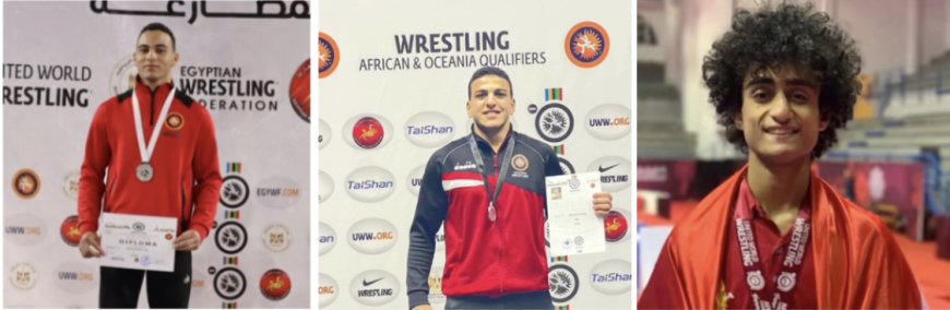 انضمام ثلاثة من لاعبى المشروع القومي للموهبة بكفر الشيخ إلى صفوف منتخب مصر للمصارعة 