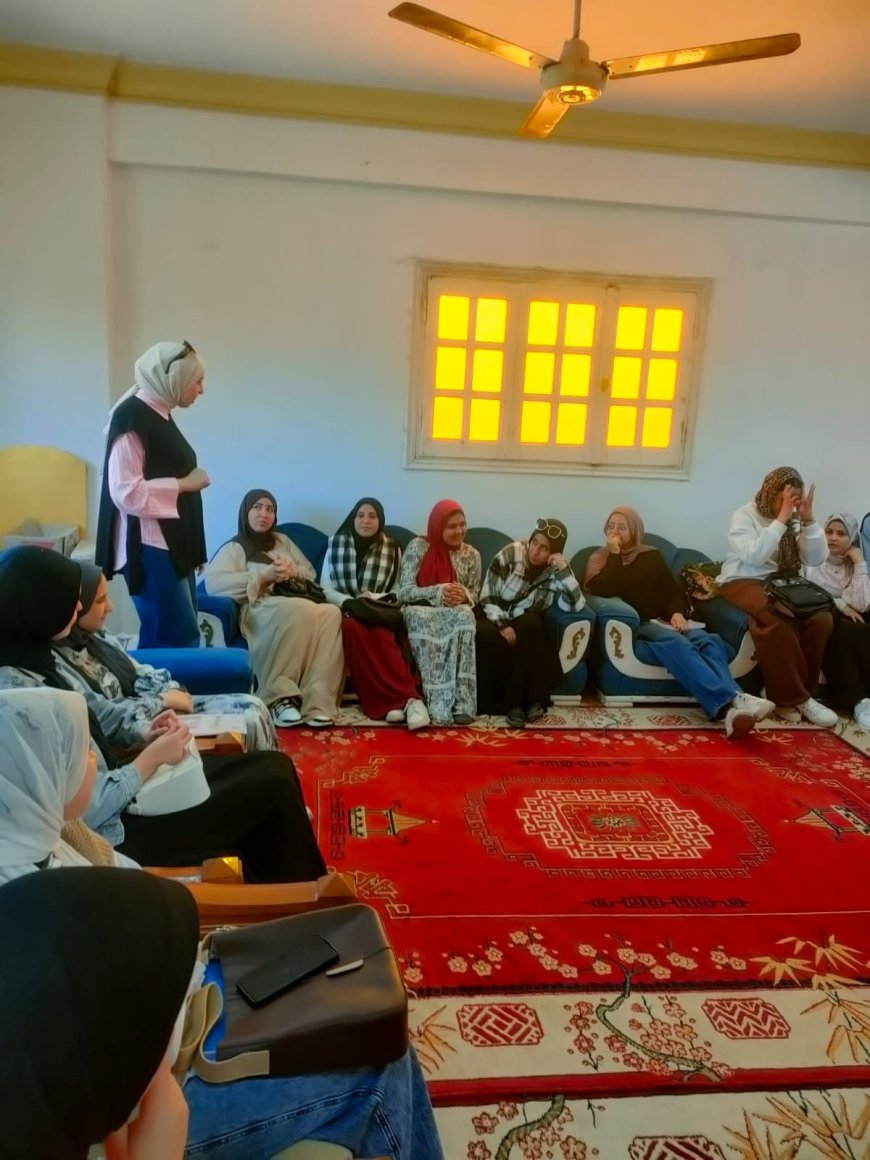 العنف القائم على النوع .. عنوان الجلسة التفاعلية ضمن أندية السكان بدسوق