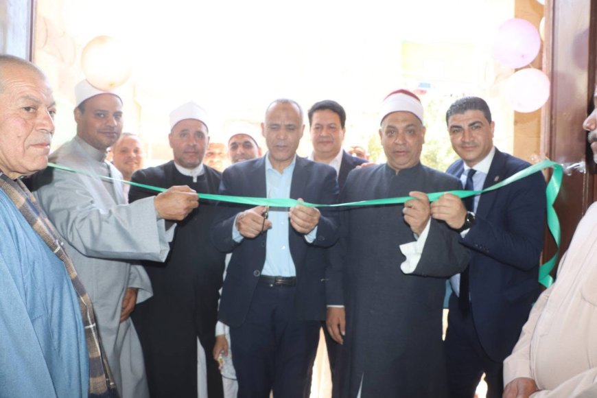افتتاح مسجد "التقوى" ببني غنيم في احتفالية دينية كبرى ببني سويف