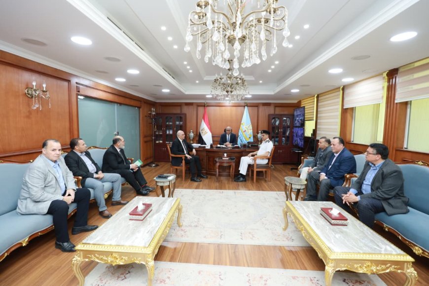 "محافظ كفرالشيخ يستقبل المهندس آحمد خليل رئيس قطاعات «مصانع الدلتا للسكر»