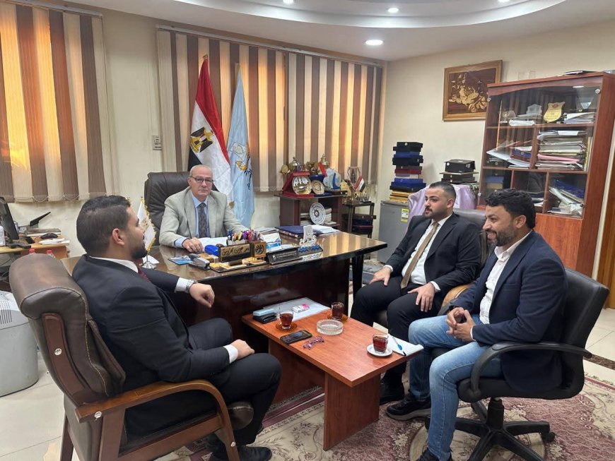 وكيل وزارة الشباب والرياضة بكفر الشيخ يجتمع برؤساء كيانات "شباب بحري" و"المصريون الشباب" 