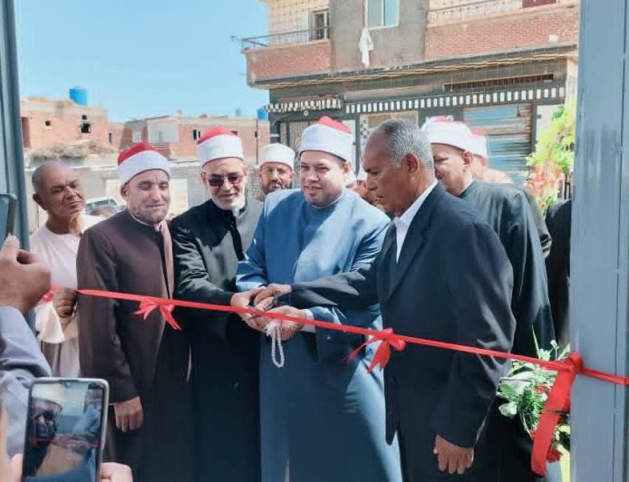 مدير أوقاف كفر الشيخ يفتتح مسجد مسعد قدره ويؤدي خطبة الجمعة به